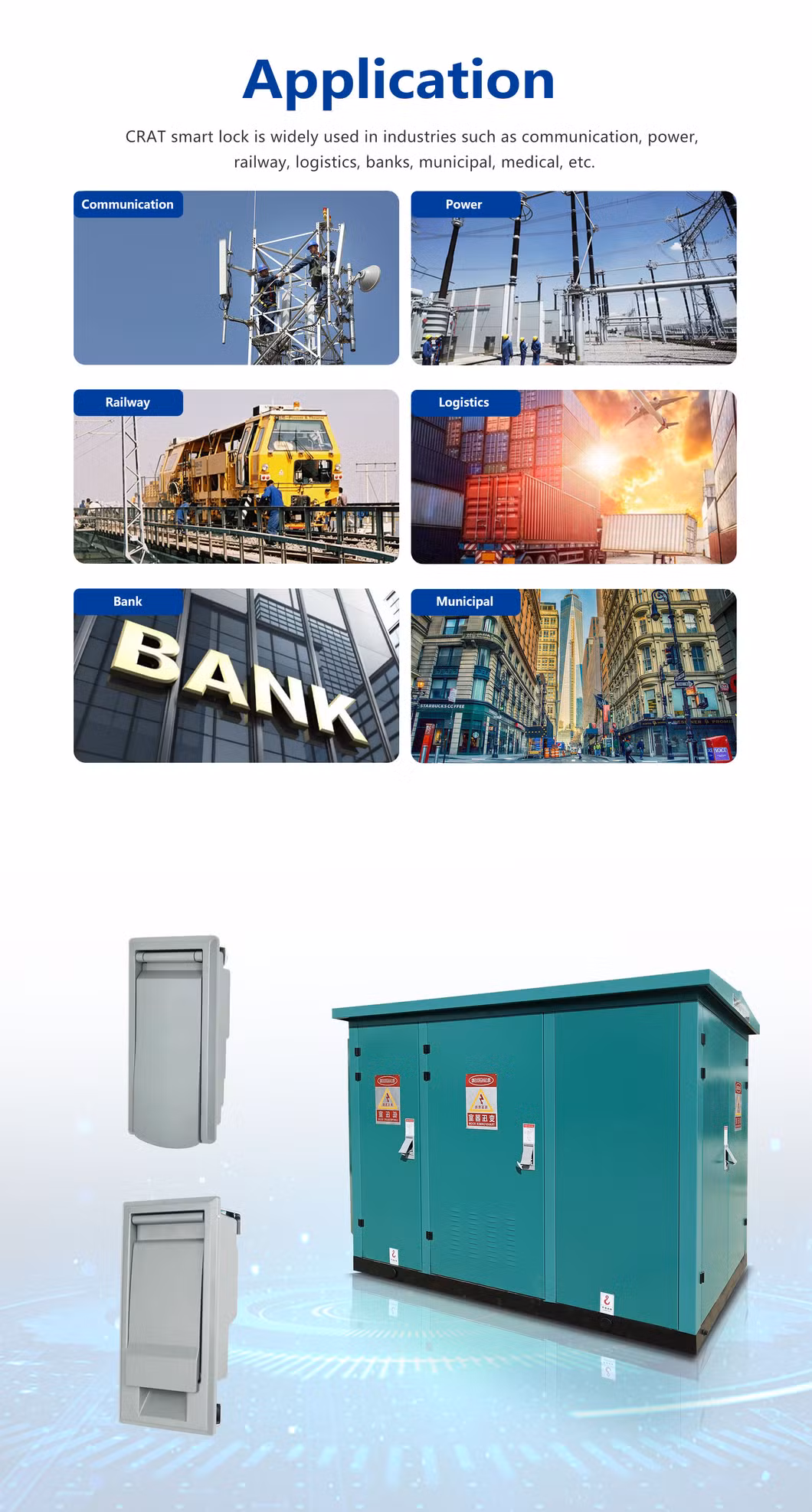 Nb IoT Management Solution High Security Anti-Theft Electronic Staff Information Intelligent Wholesale Transfer Box Lock for Factory