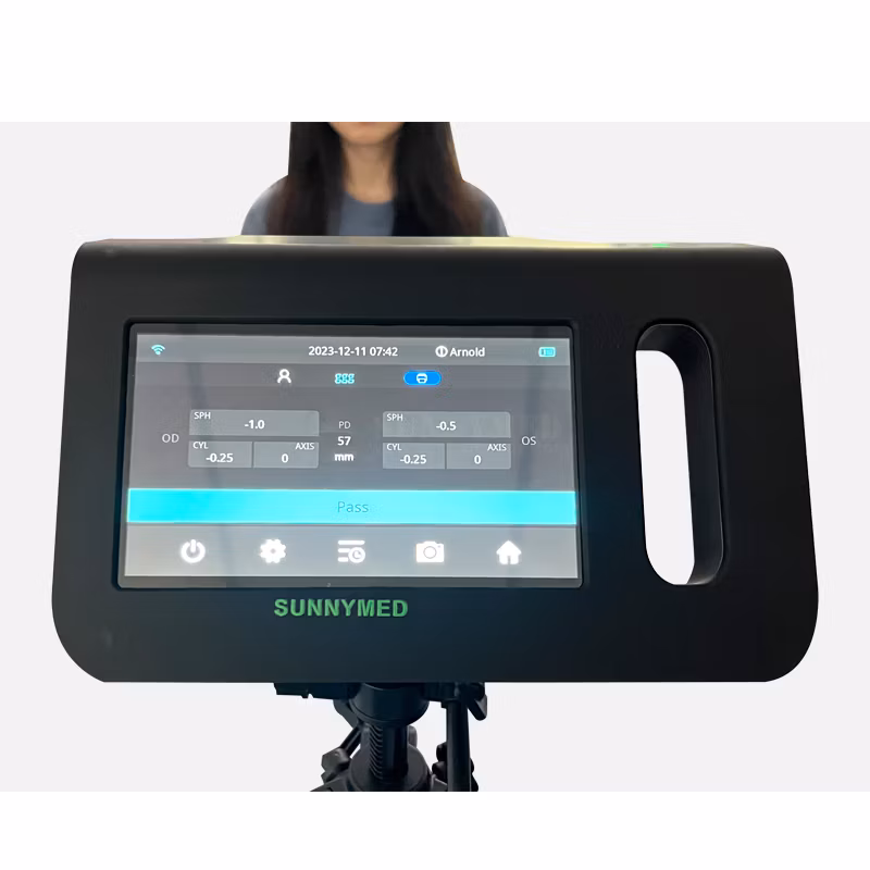 Sy-V800b Cost-Effective Optical Instrument Handheld Vision Screener Ophthalmic Exophthalmometer