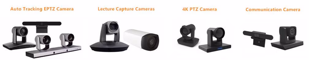 Amc-G200t Dual Speaker Voice Tracking PTZ Cameras Video Conference Camera USB Webinar Large Room
