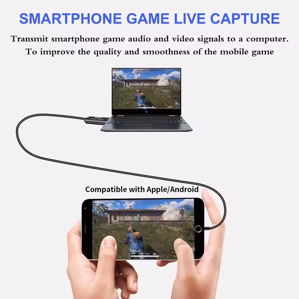 Factory Direct High Quality 1080P 60fps Live Streaming HDMI to USB 3.0 4K Video HDMI Capture Card with Audio