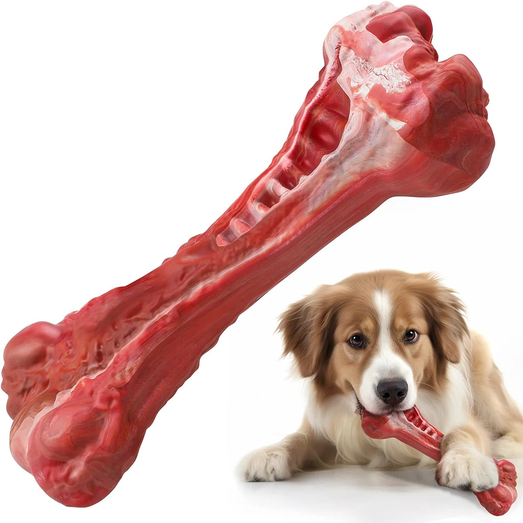 Wholesale Christmas Leg Bone Indestructible Nylon Aggressive Dog Toy