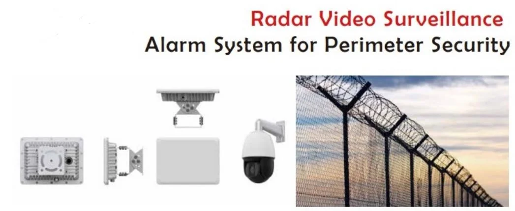 Ku-Band Pulse Doppler Radar Alarm System Ground Surveillance Radar Tracking System