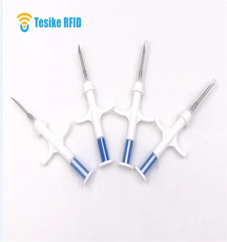 134.2kHz Hdx RFID Tags for Livestock 1.4*8mm Em4305 Chip