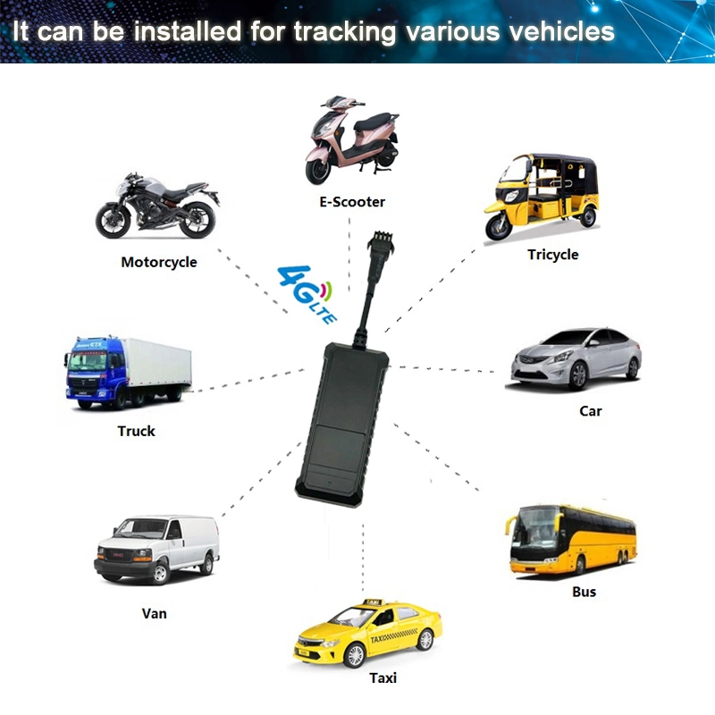 Driver Behavior Monitoring Engine Control 4G Mini Vehicle GPS Tracker