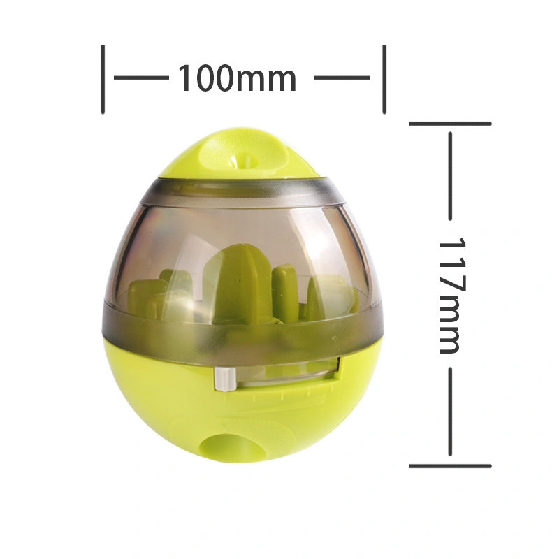 Feeder Tumbler Pet Food Ball, Slow Feeder Treat Iq and Metal Stimulation for Dogs &amp; Cats, Funny Dog Foraging Toy Esg10654