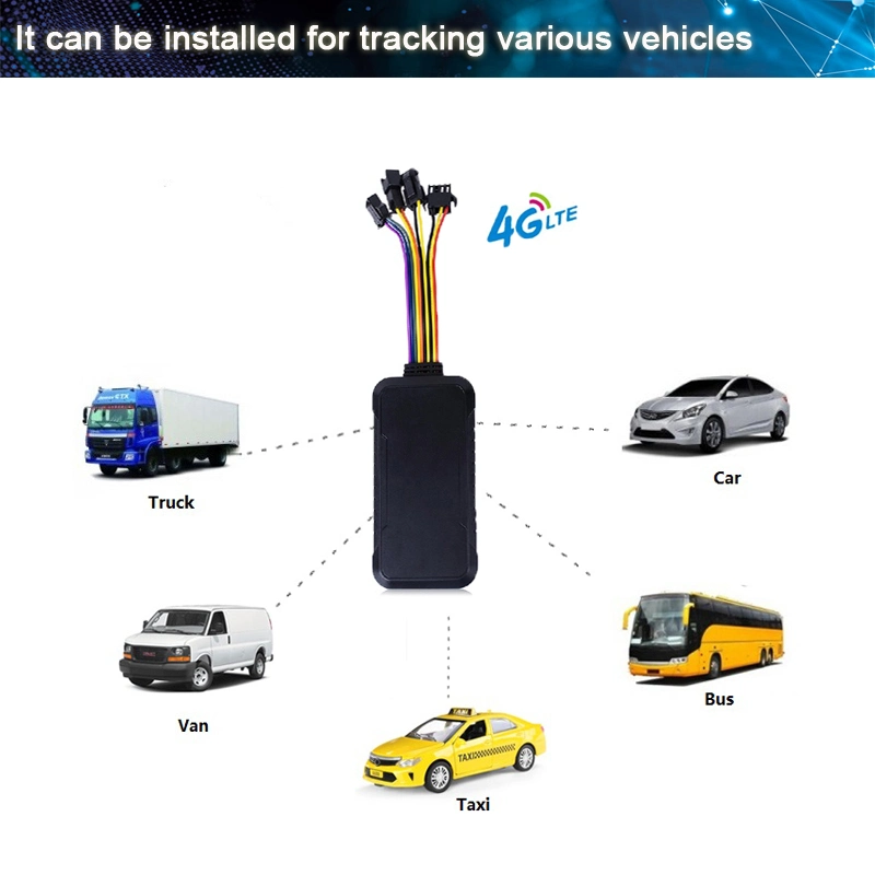 Driver Behavior Monitoring Remotely Acc Stopped 4G Vehicle GPS Tracker