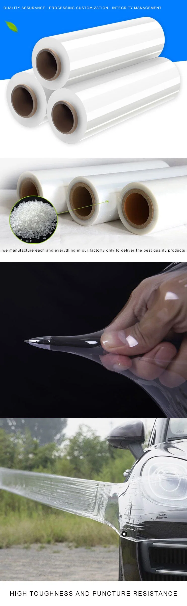 Blow Molidng Transparent HDPE Film