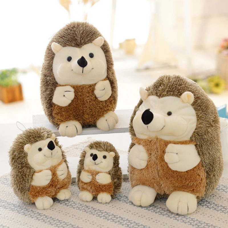 Lovely Soft Stuff Hedgehog Sitting Plush Hedgehog Birthday Presents for Children