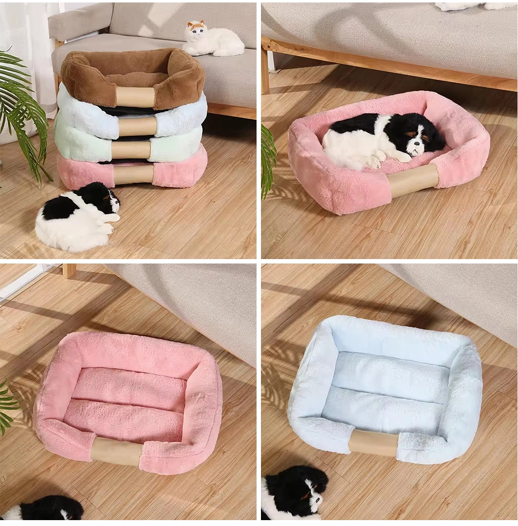 Winter Warm Plush Kennel Mat Wholesale Fashion Comfortable Dog Cat Beds