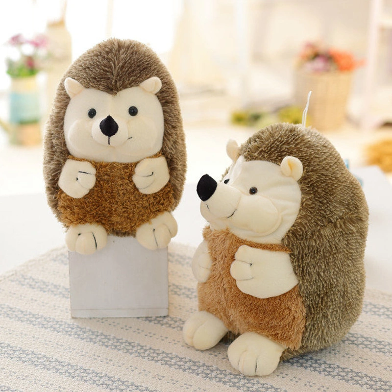 Lovely Soft Stuff Hedgehog Sitting Plush Hedgehog Birthday Presents for Children