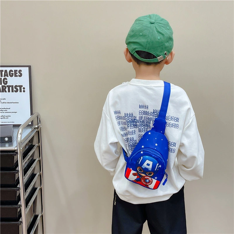 Fashion Cartoon Children&prime;s Bag Kindergarten Children Hang Small Backpack