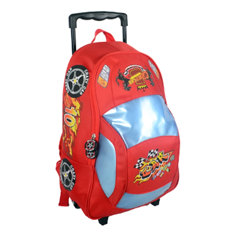 New Car EVA Cartoon Children Trolley School Book Bags