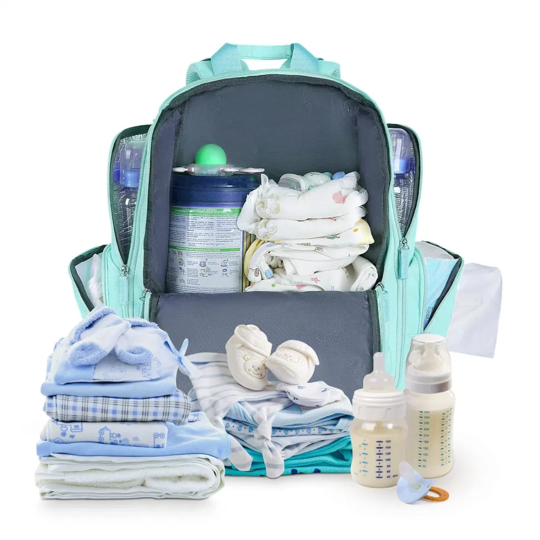 Water Resistant Multifunctional Men Women Mommy Baby Travel Diaper Backpack