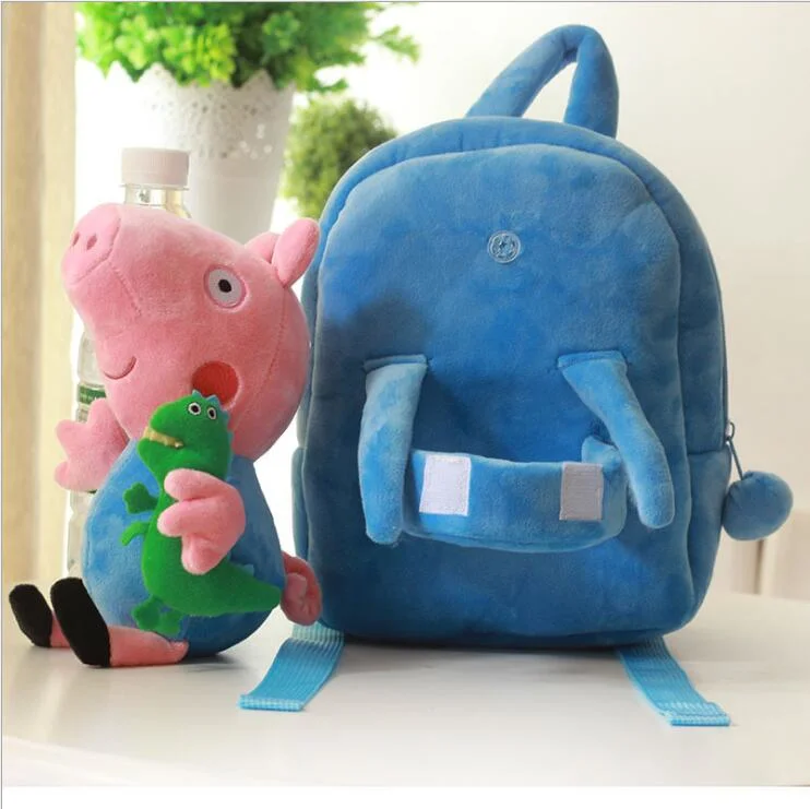 Children Toddler Preschool Backpack Plush Animal Cartoon Backpack Baby Kids School Satchel Travel Lunch Bags