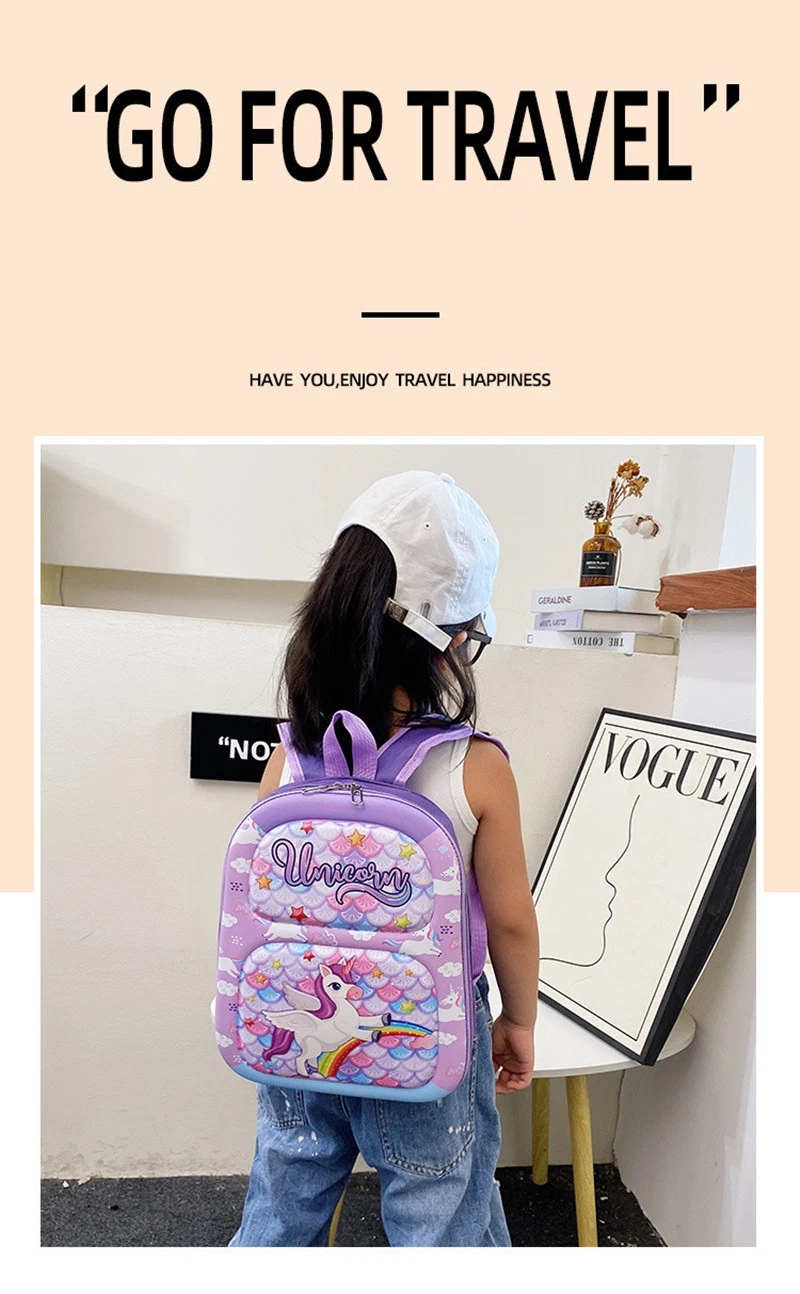 Kids Child Mini Backpack Rocket Backpack for Children Kindergarten Primary School