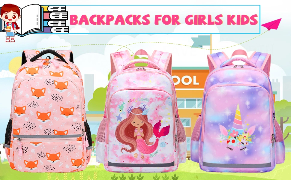 New Cute Toddler Kindergarten School Bookbag Set Preschool Backpack for Kids Boys Girls