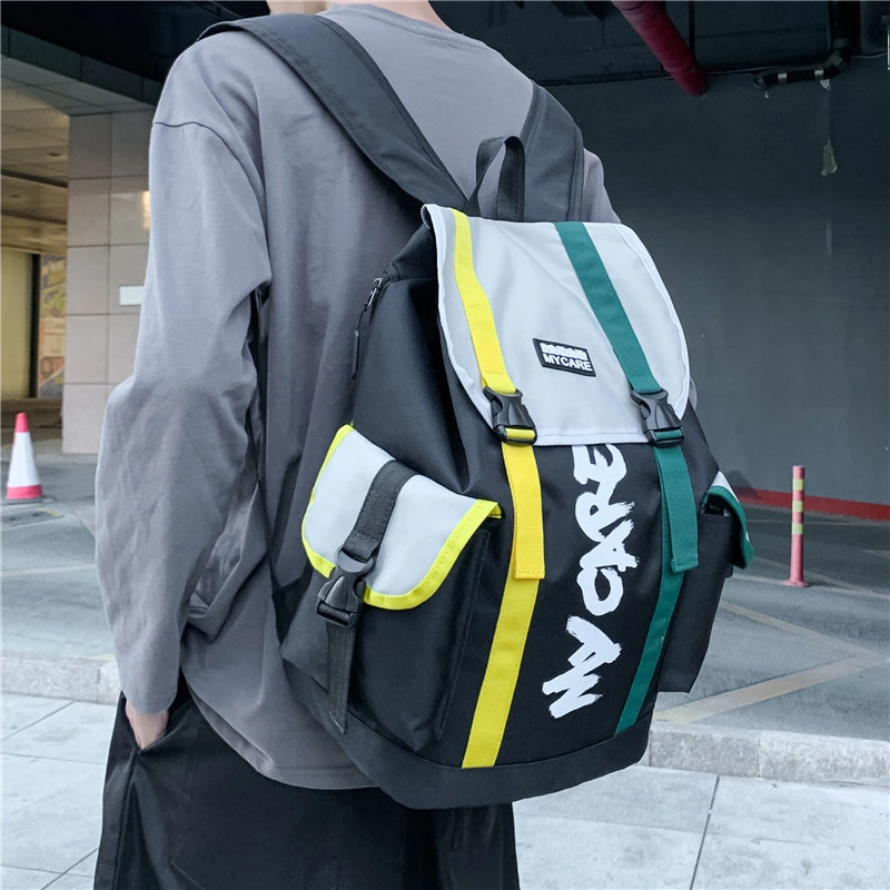 Punk Fashionable and Casual Youth Backpack