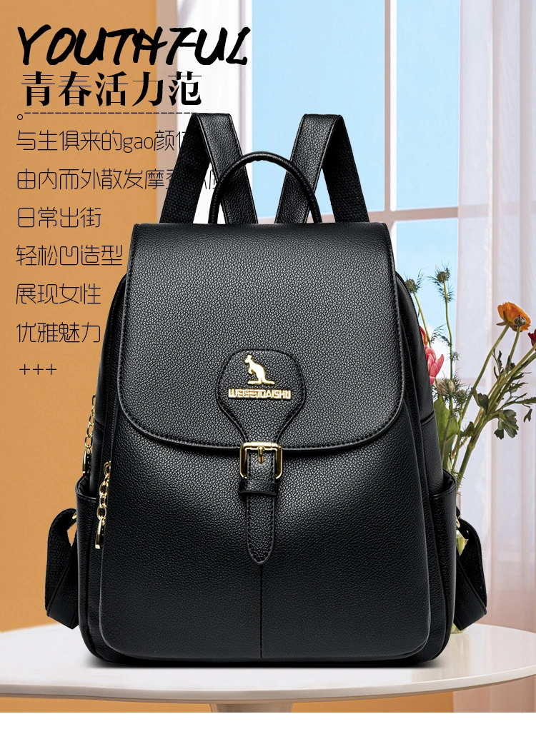 Wide Silver New Design Promotion Backpack Designer Backpack School Bags for Girls