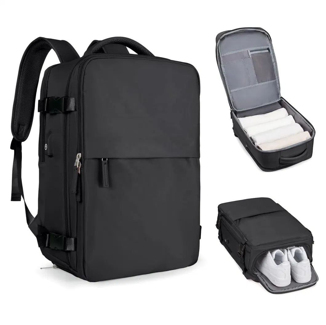 Custom Laptop Backpack Mochila Waterproof Carry on Travel Bags Hiking Men Unisex Business Bag