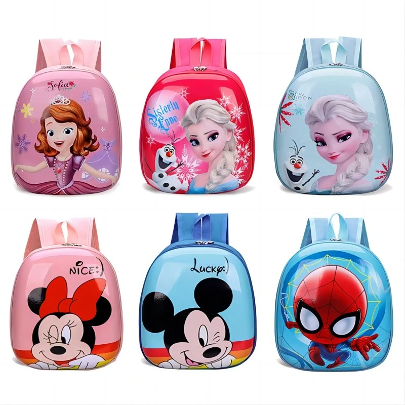 Wholesale Cute Cartoon Waterproof Kids School Bags Backpack for Girls Boys