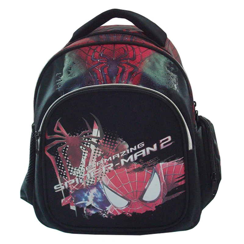 New Patterns Cartoon Spider Man School Backpack Bags for Kids Boys