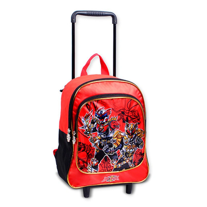 Hot Sales Kids Cartoon Trolley School Bag Book Backpack