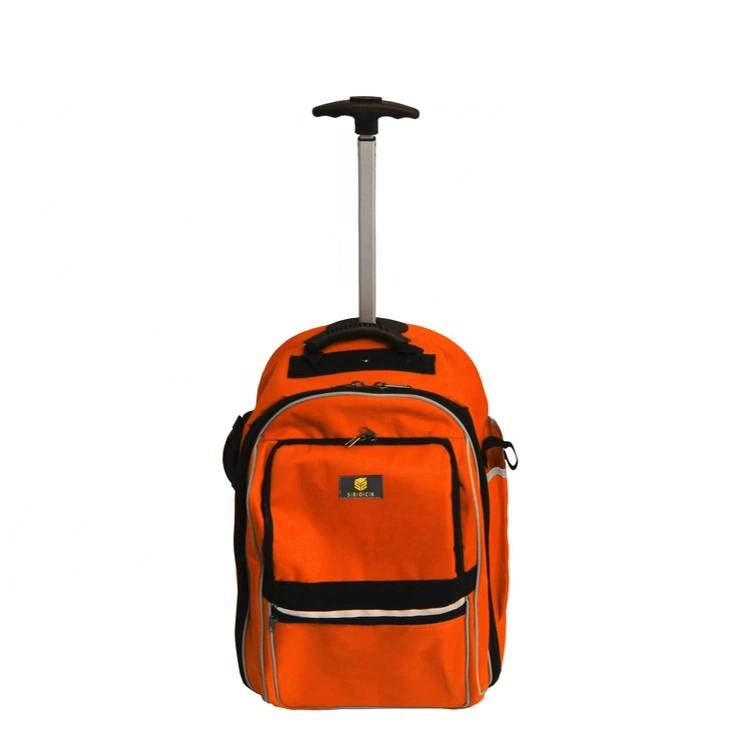Quality Technician Rucksack Tool Storage Trolley Electrician Tool Backpack with Wheels