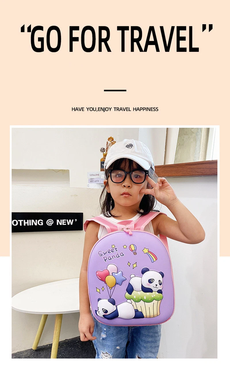 Girl Boys Toddler Kids Cartoon Kindergarten School Bag for Baby Funny Backpack