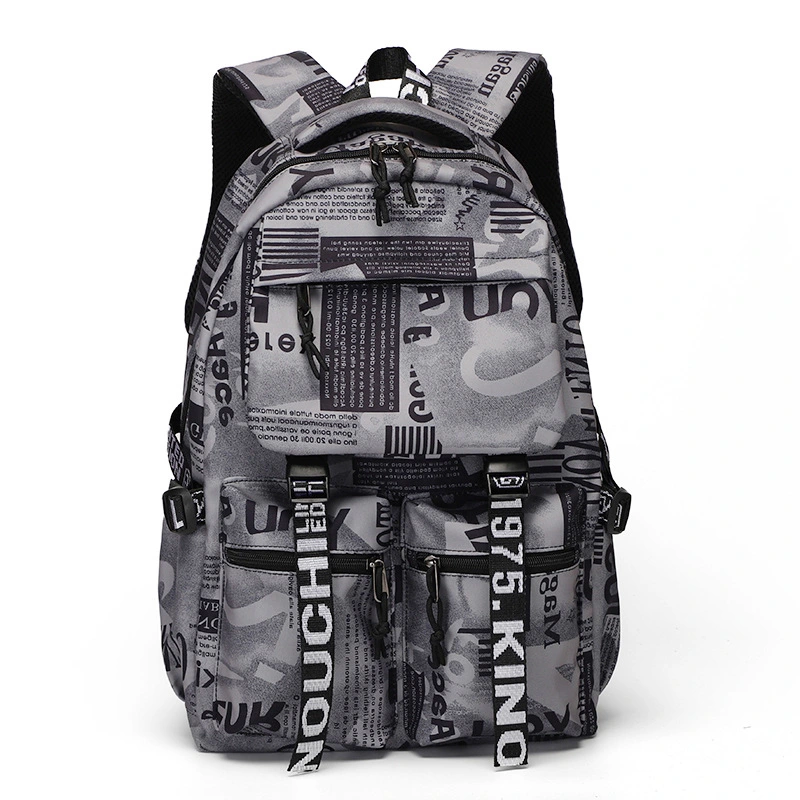 Promotional Gift Good Quality Waterproof Nylon Girls Boys Bag Student Backpack