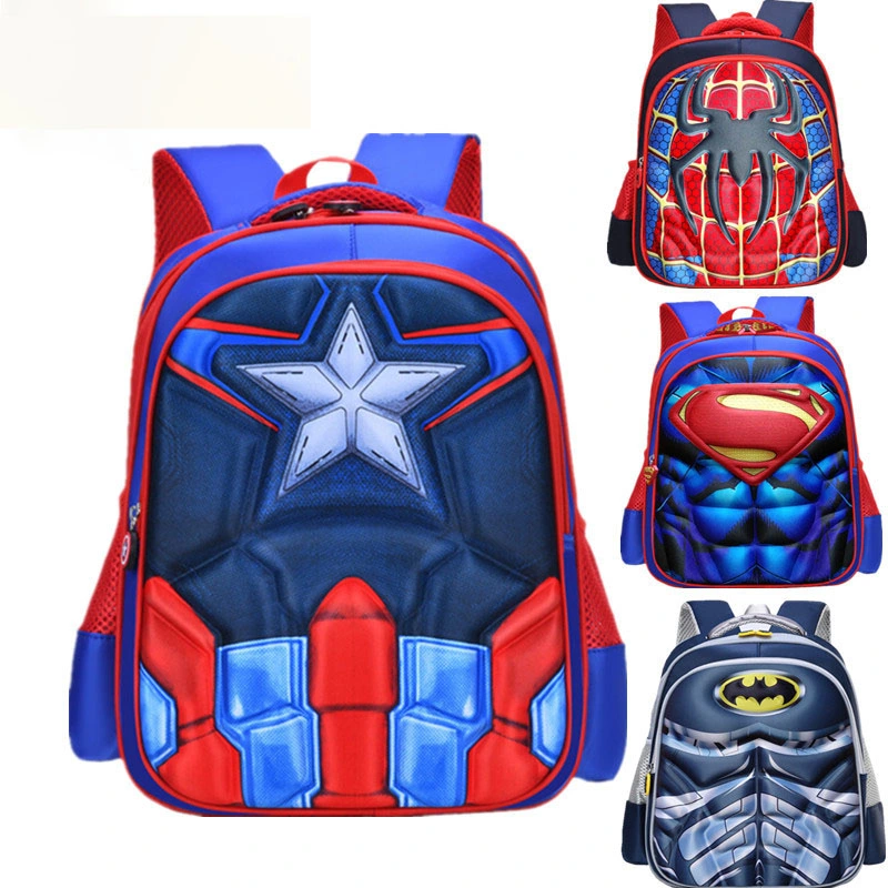 School 3D Schoolbag Manufacturers Wholesale Waterproof Children&prime;s Schoolbag Kindergarten Backpack