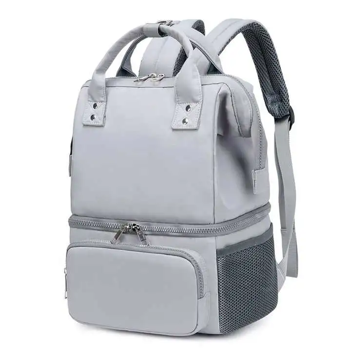 Double-Layer Fresh-Keeping Outdoor Working Lunch Backpack