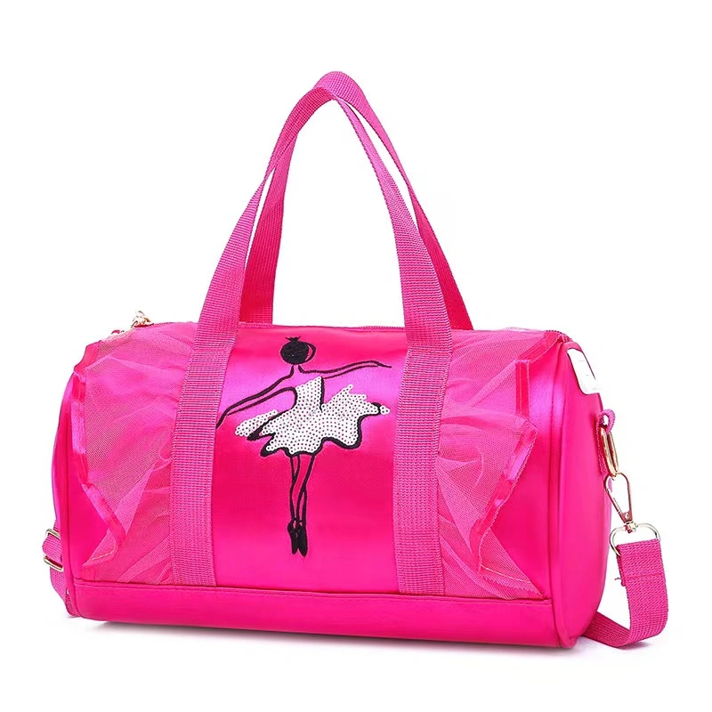 Cute Hot Selling Custom Popular 2023 New Arrivals Dance Accessories Girls Fashionable Pink Ballet Bag for Kids