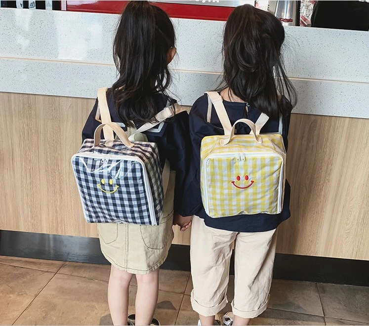 Manufacturers Direct Sale New Fashion Transparent Kids School Bag Clear PVC Pupils Backpacks Children Small Back Pack