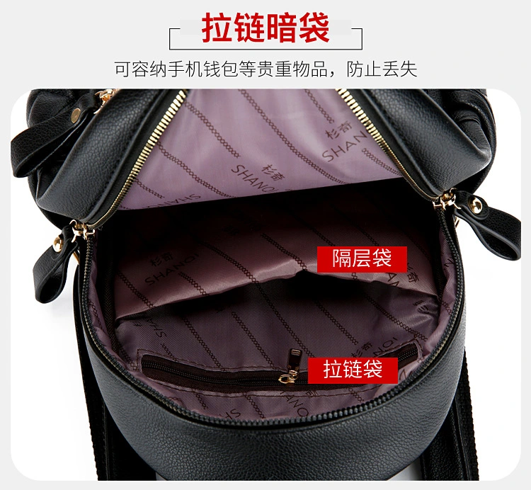 Custom XP2001fashion Rhombus Small Backpack PU Leather Women Backpack for Women