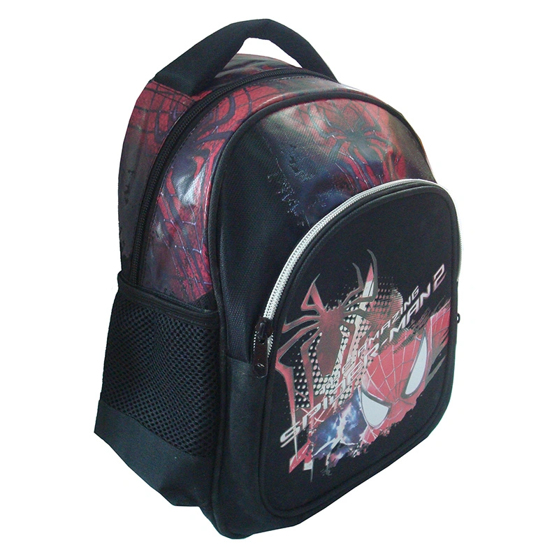 New Patterns Cartoon Spider Man School Backpack Bags for Kids Boys