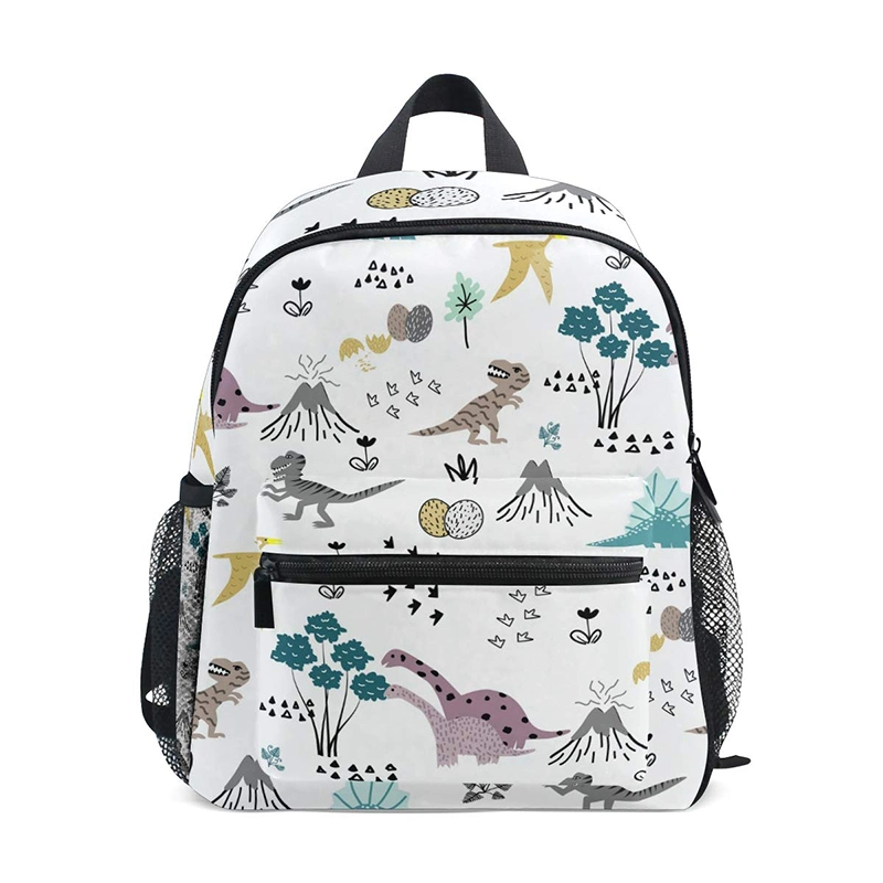 Cute Toddler Backpack Suitable for Boys and Girls, White, Small Size, Backpack Backpack