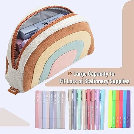 Rinbow Penci Case Pouch Bag for School Children Kis Girl Boy Makeup