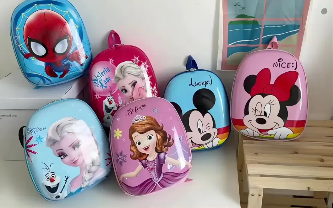 Wholesale Cute Cartoon Waterproof Kids School Bags Backpack for Girls Boys