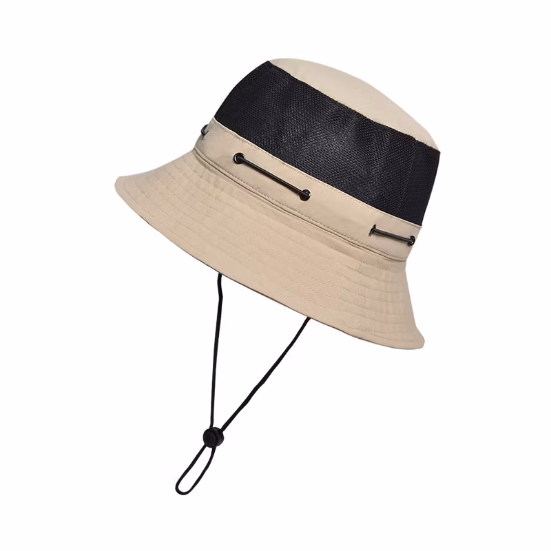 Summer Quick Dry Sun Protection Bucket Hat for Men and Women Outdoor Fishing Hiking Breathable Sun Hat with Wide Brim Face Shielding Bucket Hat