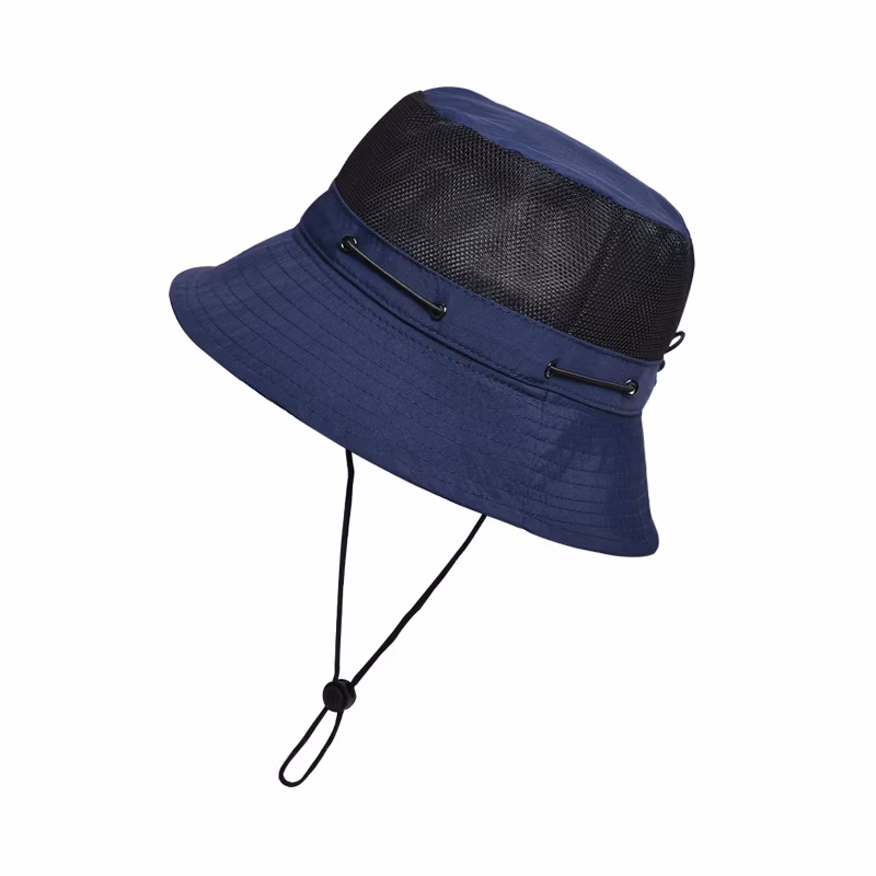 Summer Quick Dry Sun Protection Bucket Hat for Men and Women Outdoor Fishing Hiking Breathable Sun Hat with Wide Brim Face Shielding Bucket Hat