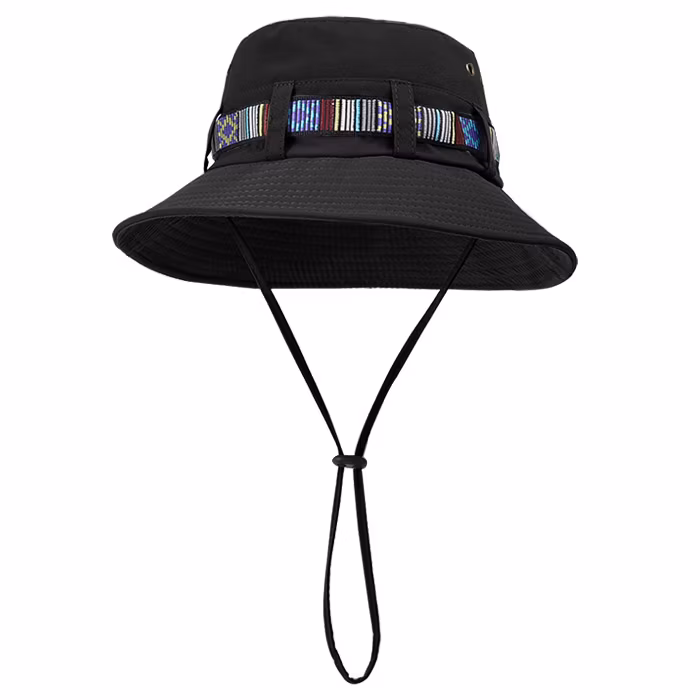 Spring Summer Fashion Ribbon Bucket Hat for Men and Women Wide Brim Outdoor Fishing Hiking Sun Hat UV Protection Stylish Sun Hat Bucket Hat