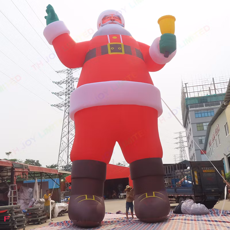 12m 40FT Tall Giant Inflatable Santa Claus for Christmas Holiday Decoration