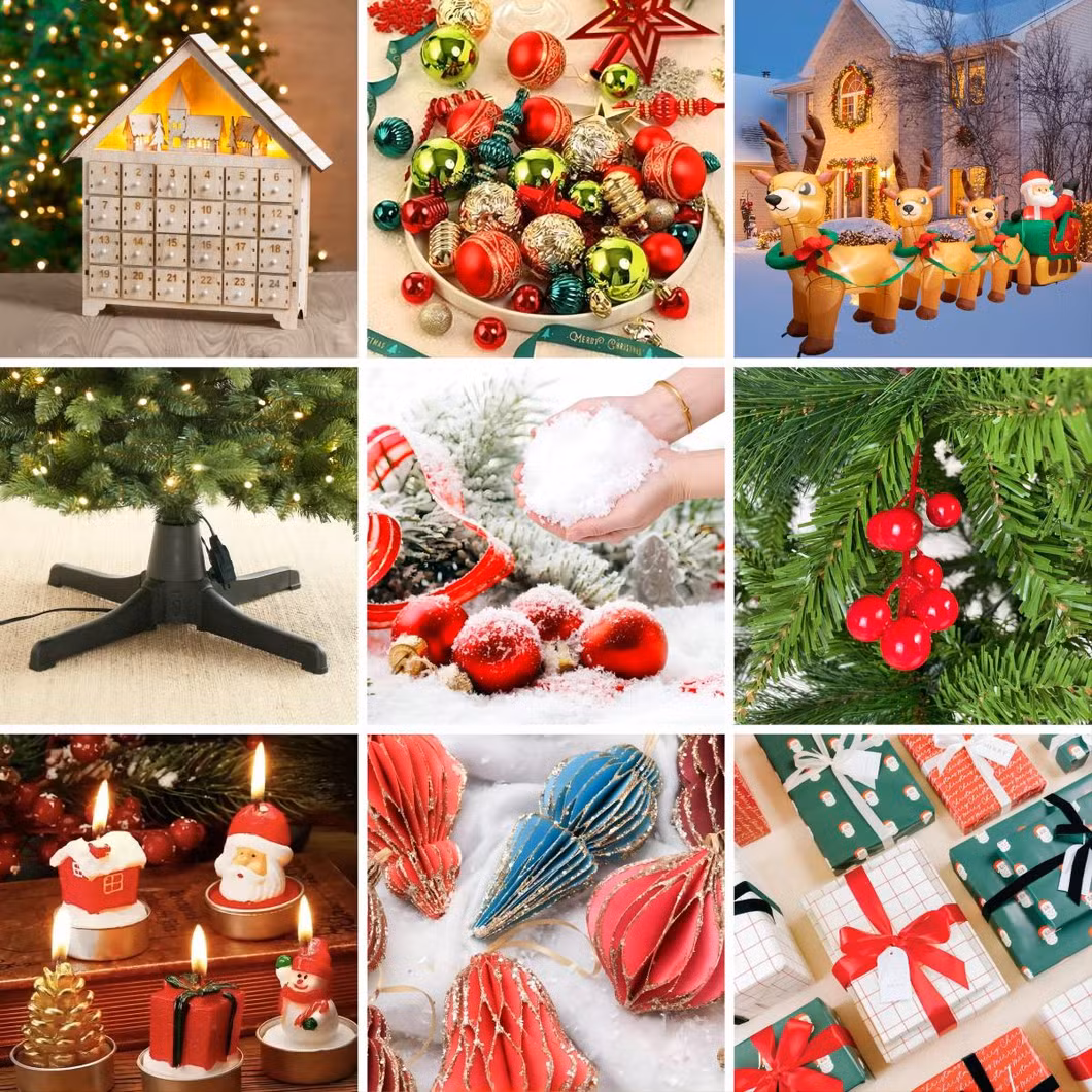 Wholesale Price OEM Factory Custom Christmas Advertising Banner Inflatable Christmas Advertising Christmas Advertising Decoration Manufacturer in China