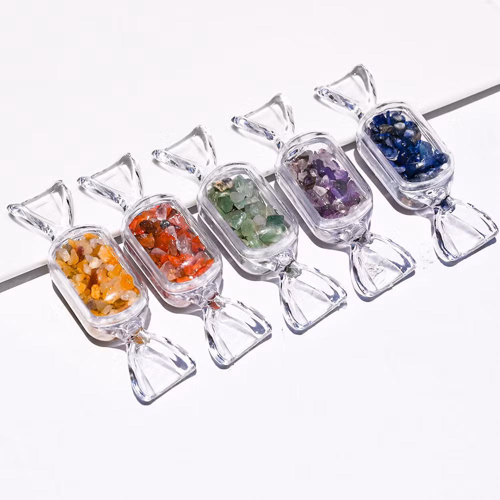 Gemstone Jewelry Stone Ornament Chips Beads Christmas Candy Gifts Decorations