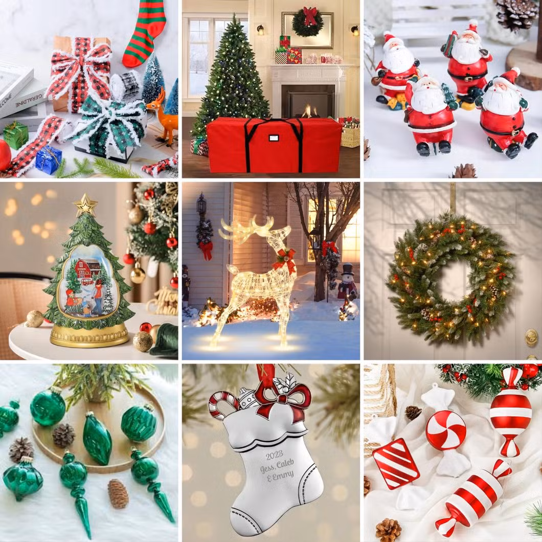 Wholesale Price OEM Factory Custom Christmas Advertising Banner Inflatable Christmas Advertising Christmas Advertising Decoration Manufacturer in China