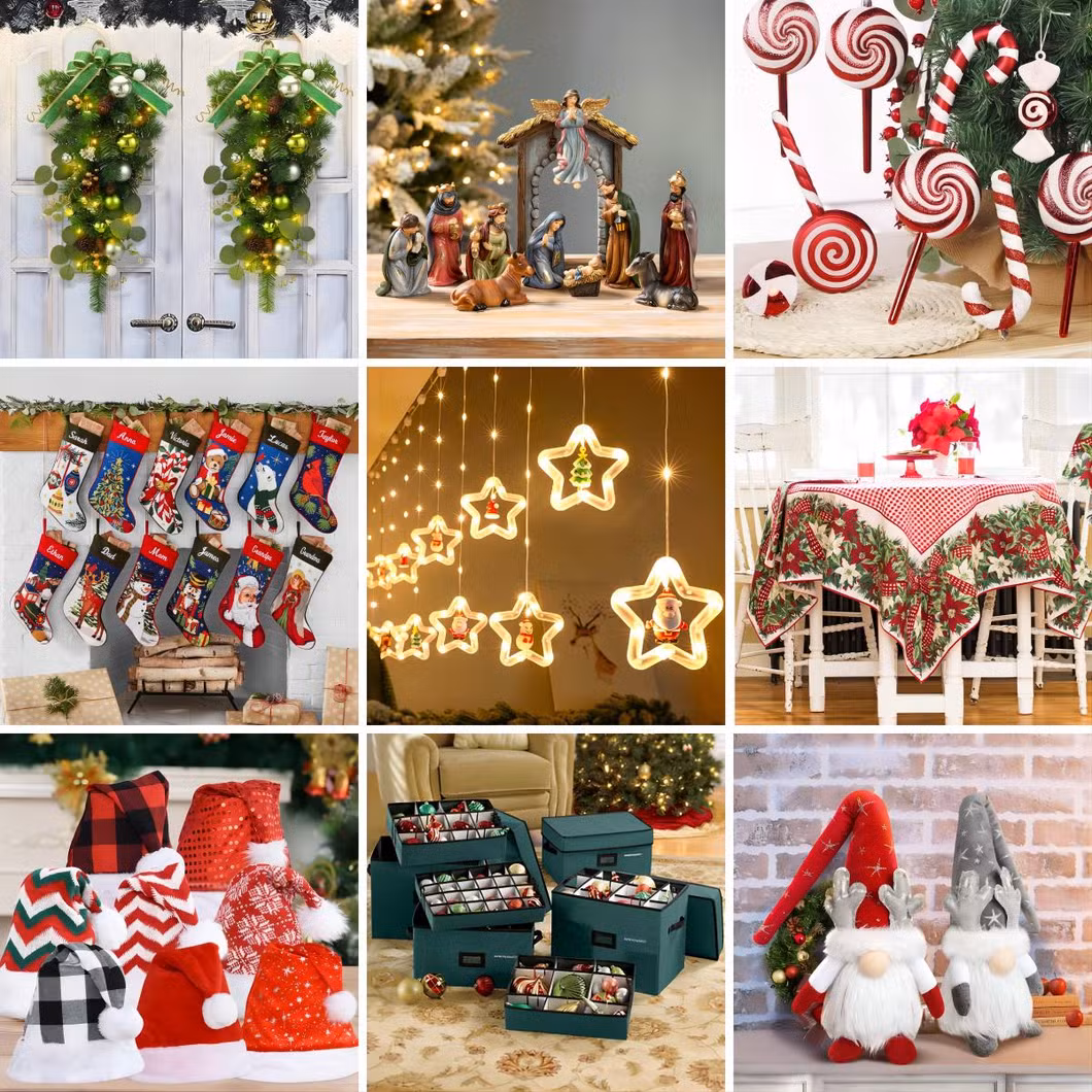 Wholesale Price OEM Factory Custom Christmas Advertising Banner Inflatable Christmas Advertising Christmas Advertising Decoration Manufacturer in China