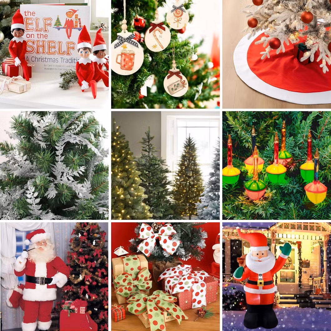 Wholesale Price OEM Factory Custom Christmas Advertising Banner Inflatable Christmas Advertising Christmas Advertising Decoration Manufacturer in China