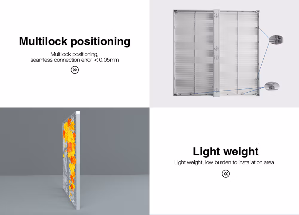 New Type Clear HD P3.91-7.81 LED Screen for Car Showroom 4s Shops Glass Window Mall LED Advertising Transparent Display