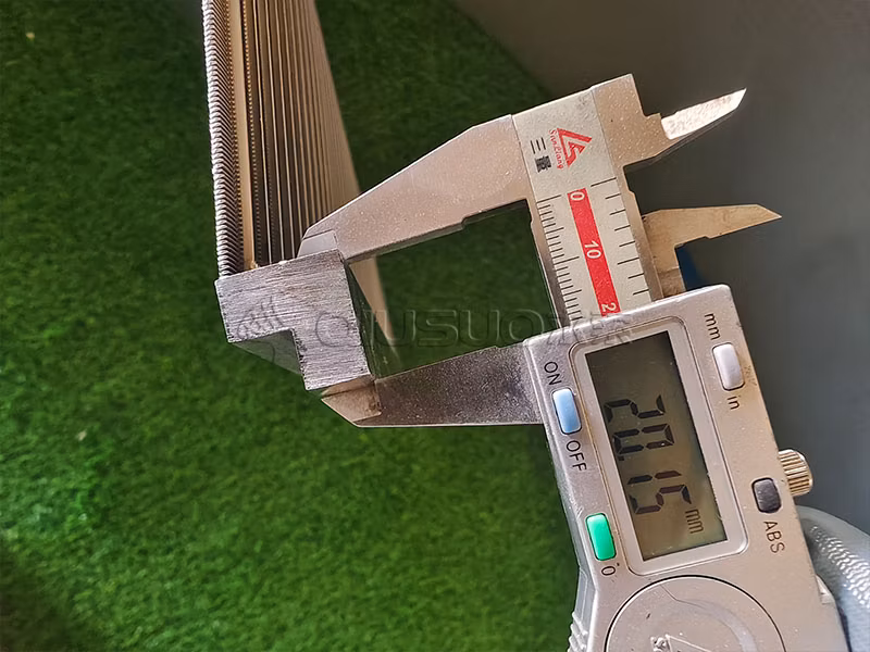 SS304 Dsm Johnson Wedge Wire Screen Plates with 0.17mm Screen Slot