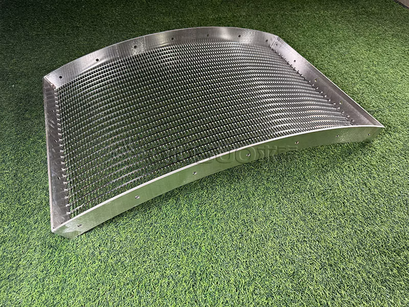 SS304 Dsm Johnson Wedge Wire Screen Plates with 0.17mm Screen Slot